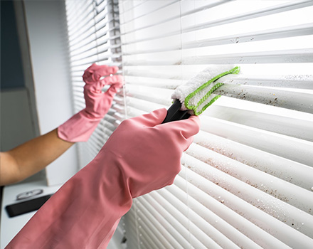 Curtain Blinds Cleaning