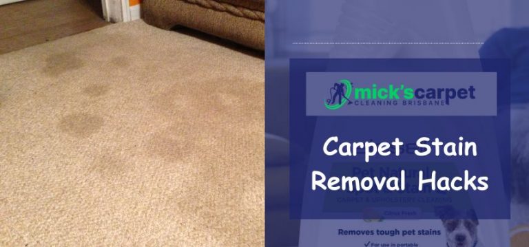 Carpet Stain Removal Hacks